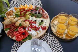 śniadania na balkonie